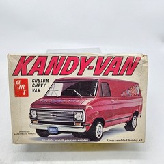 AMT Kandy Van Custom Chevy Van 1/25 Kit #T246 70s Issue New Open Box Rare