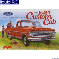 Moebius Models 2564 1:25 1968 F0RD F-250 Custom Cab Pickup Plastic Model Kit