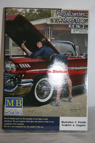 Master Box Ltd Mb24016 1/24 Pin-Up A Short Stop Kit No. 2