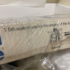 Entex Wankel Mazda Rotary Engine is 1:5 Scale Model No.8201 Parts Sealed!