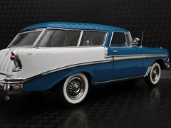 Chevrolet 55Chevy57 Nomad Vintage Custom Built Metal Model Car1955Wagon1957