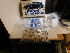 Entex 1:16 #9002 1937 Packard Formal Sedan 12 Cylinder OBN