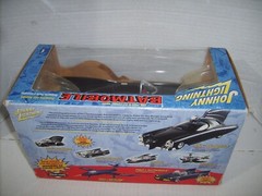 JOHNNY LIGHTNING POLAR LIGHTS 1:24 DIECAST 1960S COMIC BOOK BATMOBILE NEW/SEALED
