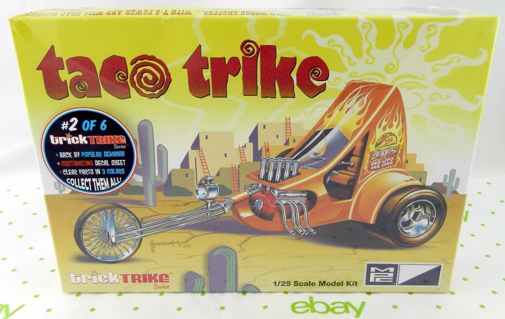 1:25 Scale Taco Trike Plastic Model Kit (Skill 2) – MPC #893/12
