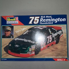 Revell Monogram Rick Mast Remington Ford Thunderbird 1/24 NASCAR Factory Sealed