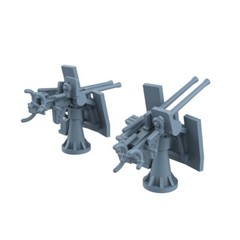 LYCG72346 1/72 Model Upgrade Parts German Navy 20mm FLAK 38 AA Gun 3D PRINTING