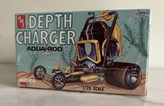 AMT Depth Charger Aqua-Rod Kit # AMT-618 Factory Sealed 1:25 Retro Deluxe