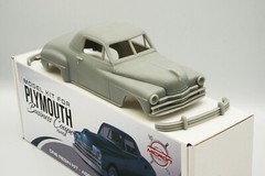 1:25 Plymouth Business Coupe 1949 Resin Model Kit With Clear Parts Included