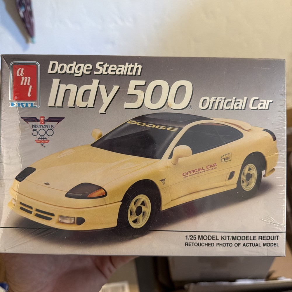 🚨AMT Dodge💪🏼Stealth Indy🏁500🔔Official Car NASCAR🏆Racing 1/25 Sealed