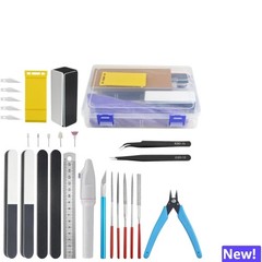 Durable 28-Piece Hobby Tools Kit for Cars, Airplanes & Crafts – Perfect Gift