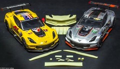 2016-19 Corvette C7R Upgrade resin kit for 1/25 Revell C7.R plastic kits Chevy