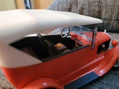 Neat Built up Vintage Lil John Buttera’s 27 T Touring Ford Street Rod Model car