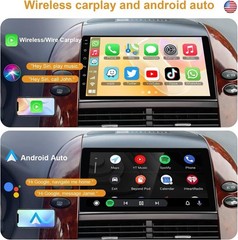 Android 13 Car Radio Stereo for Toyota Sienna 2004-2010, Wireless