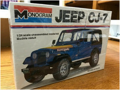 M20A Rare Fac Sealed 1977 MONOGRAM JEEP CJ-7 RENEGADE MODEL KIT 1:24 2223