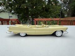 1958 Chrysler Imperial convertible Promo model 1/25 Vintage READ