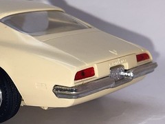 MPC STORE DISPLAY Promo 1972 Pontiac Firebird 2Dr HT 1/25 White FN-VF+