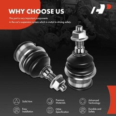 A-Premium 2 x Front Lower Ball Joint, Compatible with Ford F-150 2009-2014,