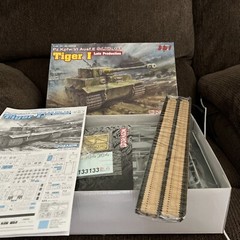 Dragon 1/35 Tiger 1 Late Production 3 In 1 Item 6406 Open Box Sealed Kit