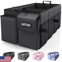 HOTOR Car Trunk Organizer – Foldable, Durable Storage for SUVs, Sedans & Trucks