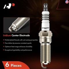 A-Premium Iridium Platinum Spark Plugs Compatible with Chevrolet Silverado