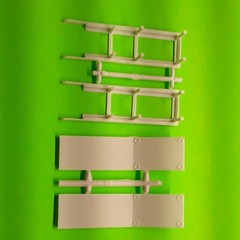X2 1/25 drive on ramps repair shop garage service station diorama 1965 Chevelle