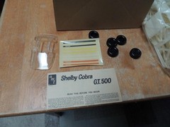 AMT Ford Mustang Shelby Cobra Model Kit Sealed Contents Unbuilt Open Box T397