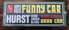 1/25 1966 Plymouth Barracuda Hurst Hemi Under Glass Funny Drag Car