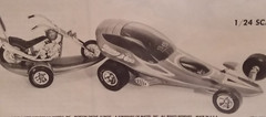 Vintage 1970 Monogram CHERRY BOMB Krazy Kar Model Car INSTRUCTIONS
