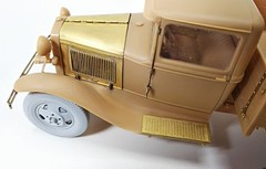Detail 1:35 PE Set Cabin for scale model GAZ AA Hobby Boss