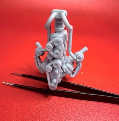 Triple Supercharged/ dual Turbo engine easy build