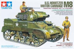 Tamiya 1/35 US Howitzer Motor Carriage M8 Plastic Model Kit 35312