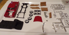 LOOK MOEBIUS 1956 CHRYSLER 300B CAR SCALE 1/25 MODEL KIT OPEN BOX