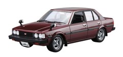 1/24 The Model Car No. 71 Toyota E71/70 Corolla Sedan GT/DX 1979 Plastic Model K