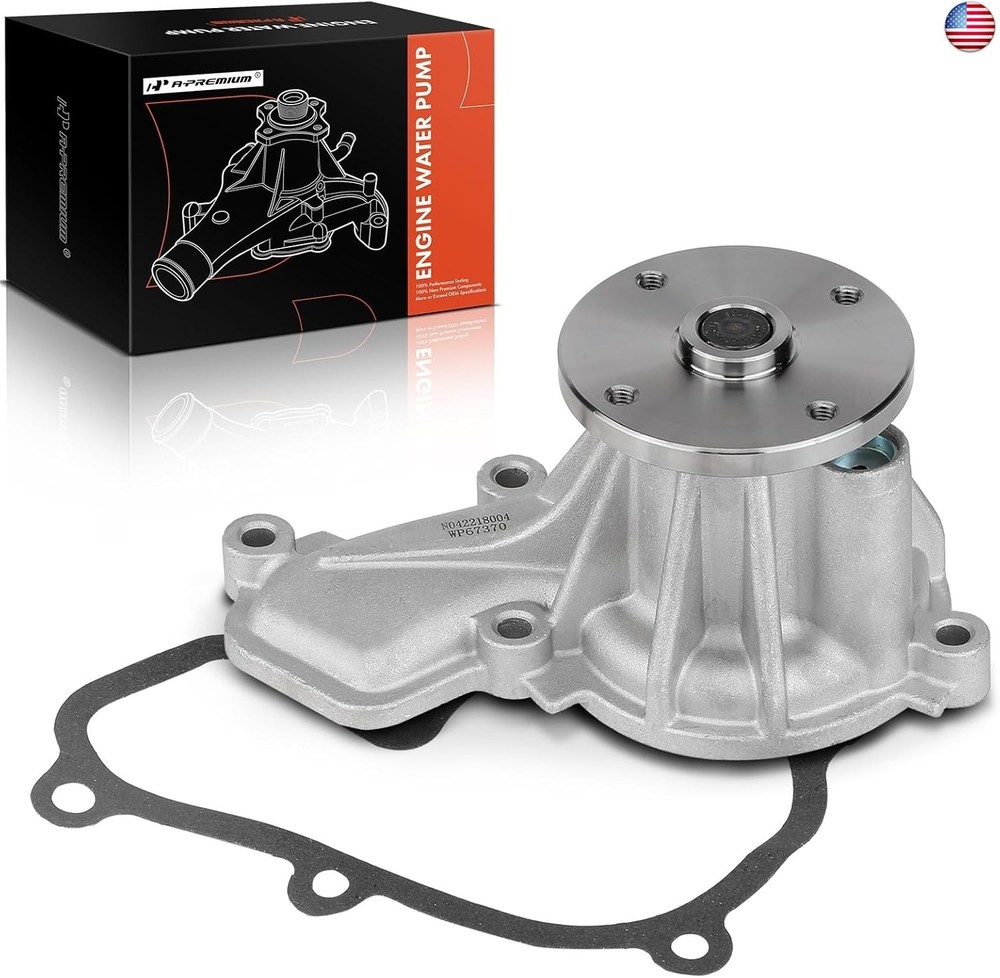 A-Premium Engine Water Pump with Gasket Compatible with Hyundai Elantra Elantra