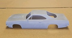 ABS-LIKE RESIN 3D PRINTED 1/25 1967 PLYMOUITH BARRACUDA COUPE BODY
