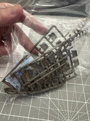 Tamiya 1/35 Scale Allied Vehicles Accessory Model Kit #35229 Incomplete