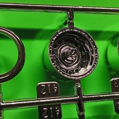 Off Road Tires Rims 1971 Ford F-250 Custom 4×4 Pickup Truck Lifted Moebius 1/25