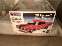 MonoGram 1970 Plymouth Road Runner 1:24 Model Kit #850892 New Open Box