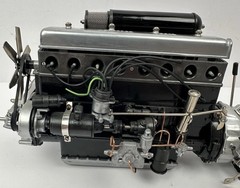 Pocher 1/8 Mercedes-Benz 500K 540K Inline-8 Engine Assembly Gearbox Transmission