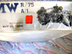 *SUPER RARE! **FACTORY-SEALED **VINTAGE ESCI 1/9 SCALE BMW R/75 MOTORCYCLE KIT!