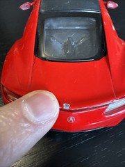 2018 Acura NSX 1:24 Maisto Diecast Model Car Red Opening Doors Used