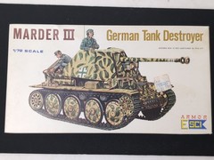 ESCI Armor- MARDER III German Tank Destroyer 1:72 Model Kit