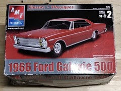 AMT 1966 FORD GALAXIE 500 HT 1:25 Kit #31546 open box, 2004