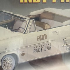 🏁Lindberg🏁1953 Ford⭐️Convertible⭐️Indy Pace Car 1/25 Model 500 Sealed