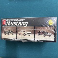 Vintage: 1968 GT-500 Shelby Mustang, Build 1of3 Ways! 1:25 Model Kit,