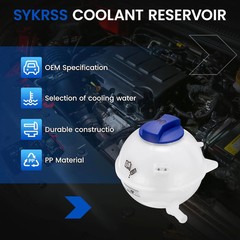 Engine Coolant Reservoir Tank 603-027 Compatible with Volkswagen Golf Jetta Beet
