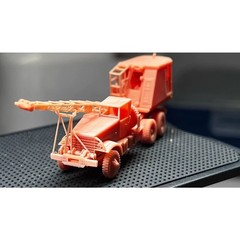 1/144 US WWII Brockway C666 Quick-Way Crane Wrecker Truck Unpainted Kit