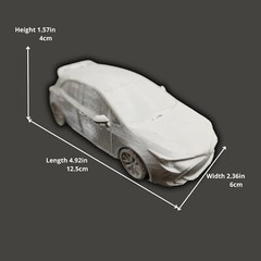 Toyota Corolla Hatchback Civil vehicles 1:35 Scale Models Kits DIY