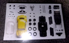 TESTORS 1/43 SCALE VOLKSWAGEN BEETLE PAINTED model METAL BODY New sealed