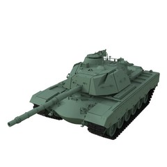SS144128 1/144 Military Model Germany MediumTanks Kampfpanzer M48 Super 3D PRINT